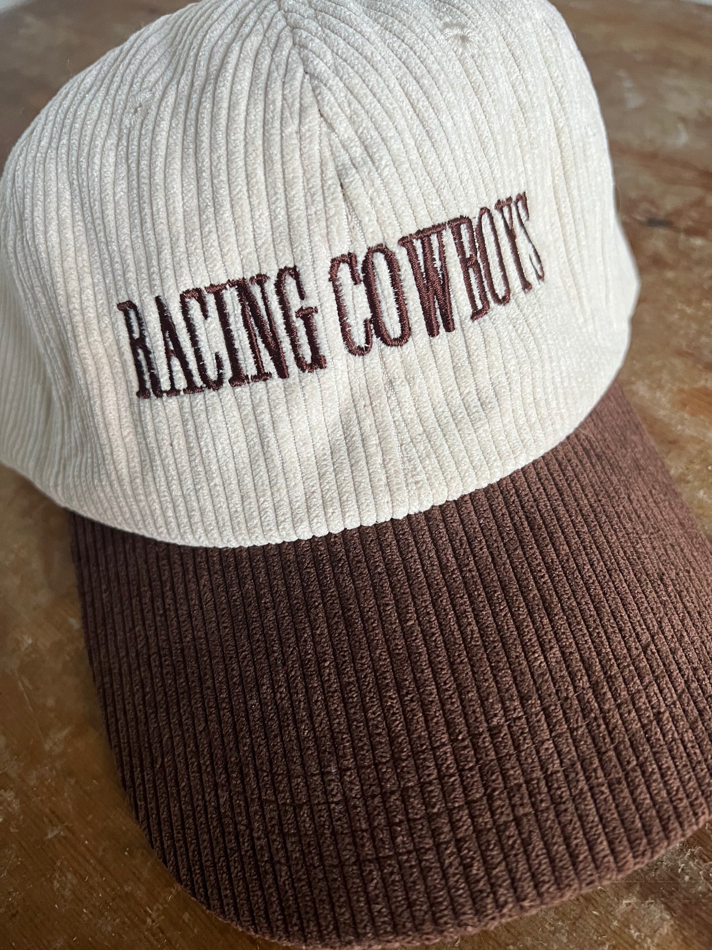 Racing Cowboys Corduroy Hat