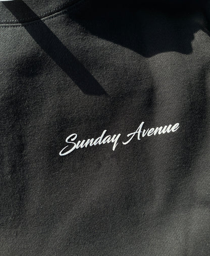 Sunday Avenue Las Vegas Crewneck- Black