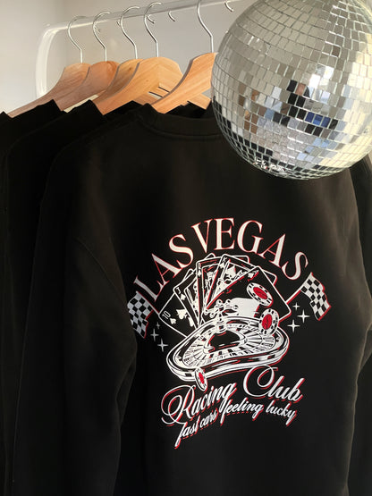 Sunday Avenue Las Vegas Crewneck- Black