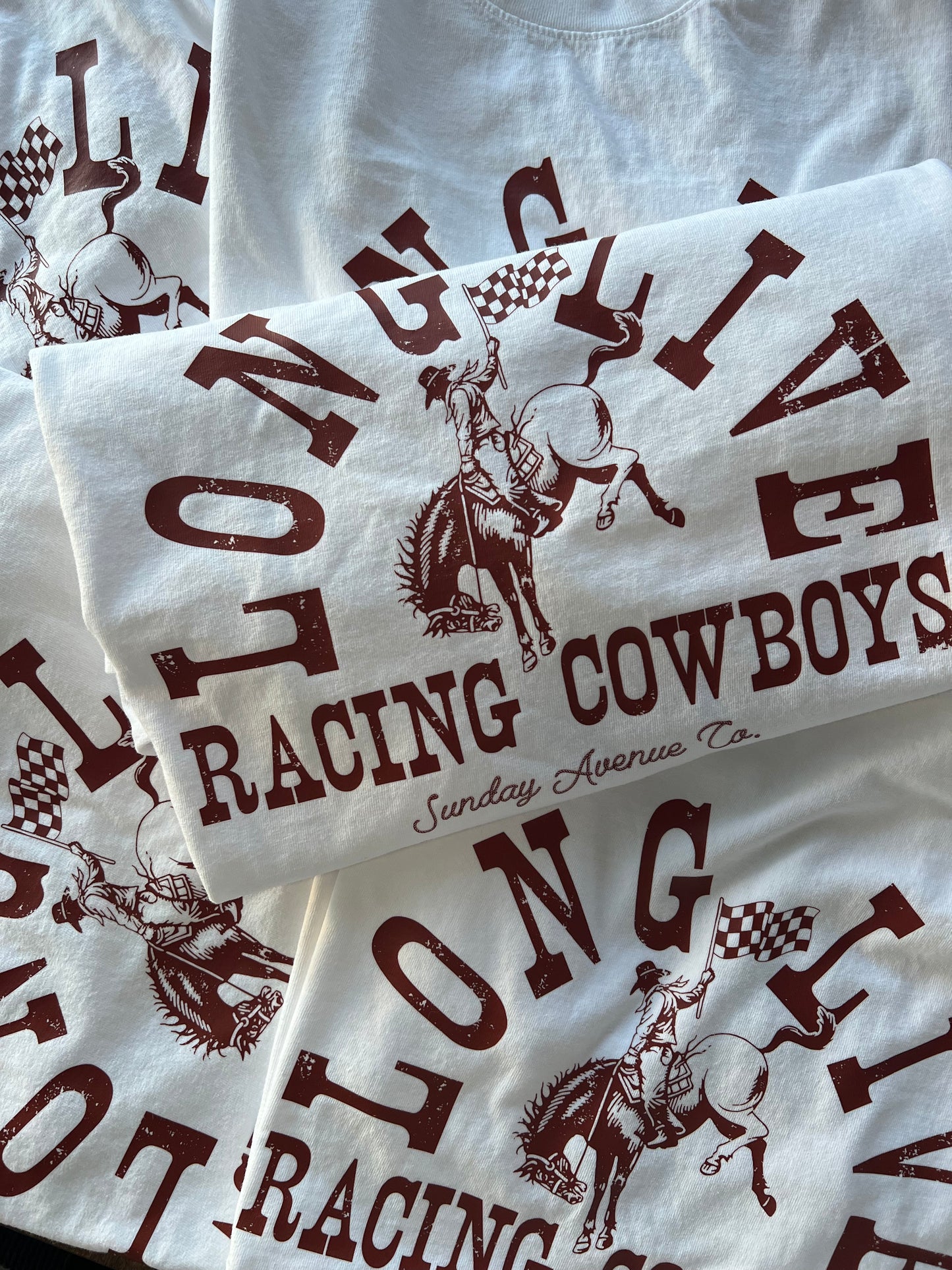Long Live Racing Cowboys Premium Tee
