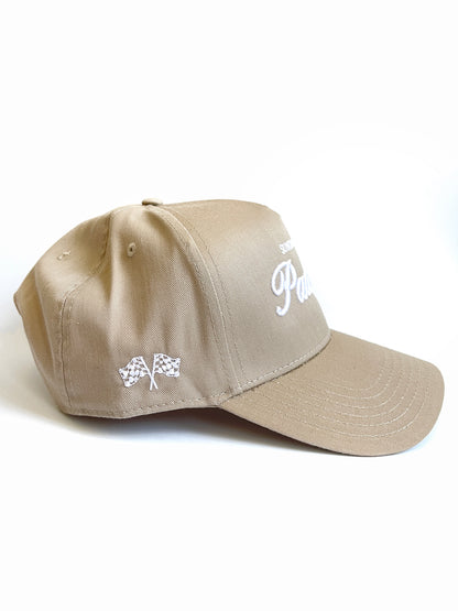 Paddock Social Club Hat Vol. 2 - Khaki + White