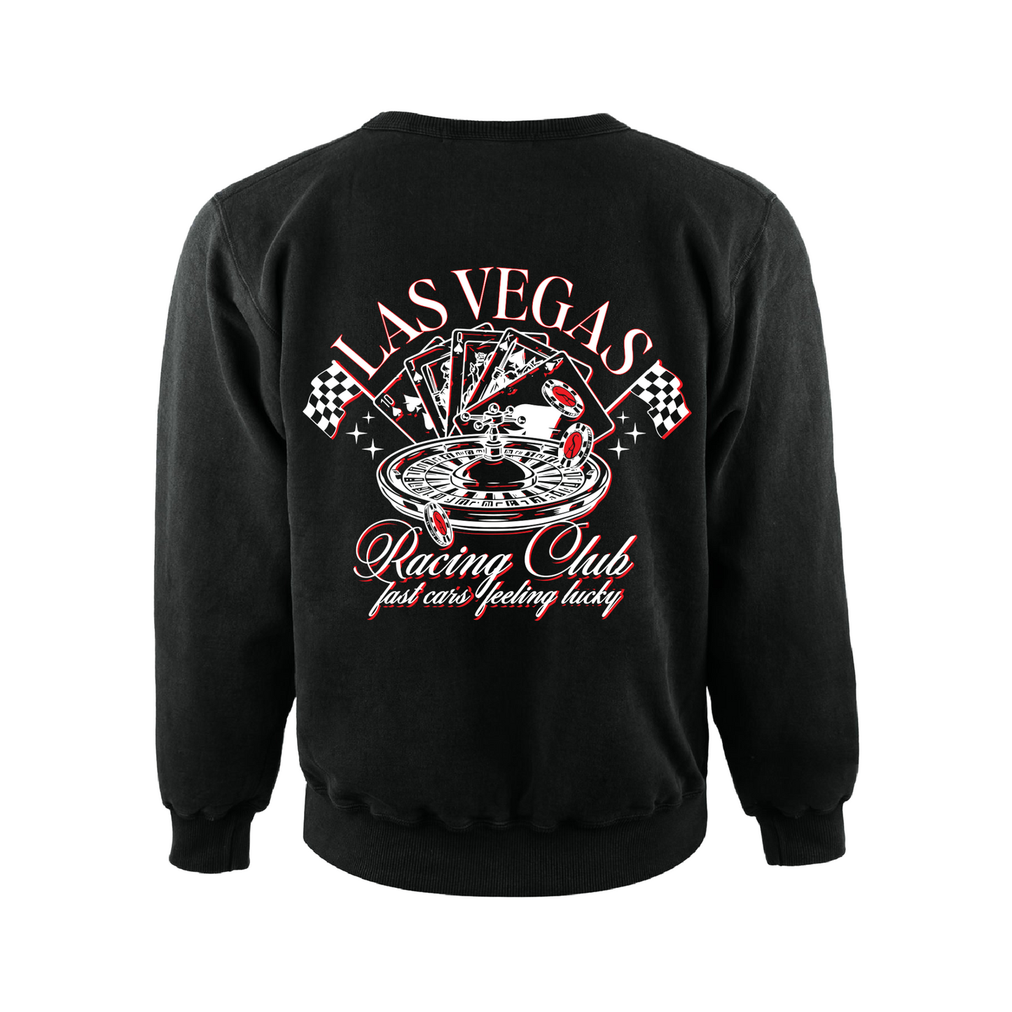 Sunday Avenue Las Vegas Crewneck- Black